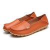 VenusCelia Women's Natural Comfort Walking Flat Loafer(9 M US,Orange)