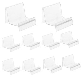 Acrylic Clear Display Stand, Transparent, Wallet, CD, Product, Photography, Exhibition Stand, Storage, Stand, 2.8 inches (7 cm)