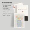 Lantern Press Mason Jar (52 Playing Cards, Poker Size Card