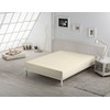 Bajera ajustable color crema - Cama de 90 (alto 28