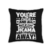 jicama Lover Food Funny Throw Pillow, 16x16, Multicolor