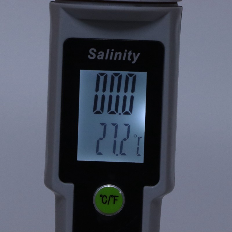 Salinity Meter Digital PenType Salinity Tester for Seawater Salt Water