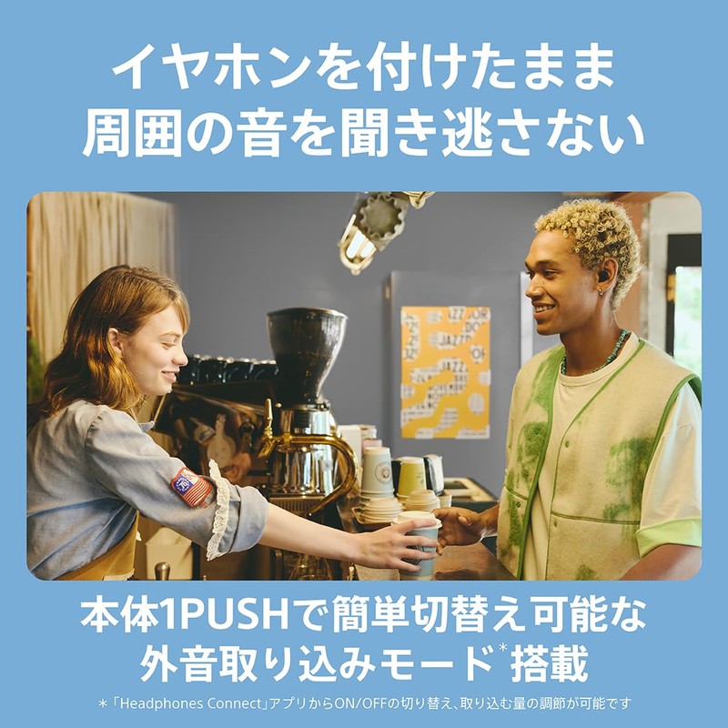 Sony WF-C510 WF-C510 Fully Wireless Earbuds, Lightweight, Small 0.1 oz