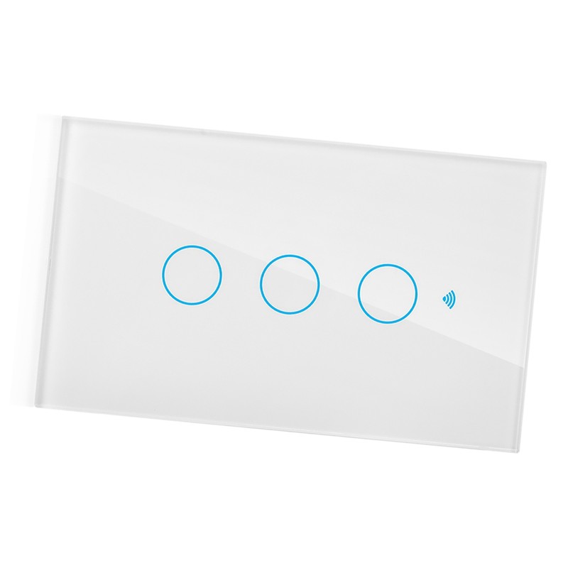WiFi Touch Screen Switch Single Circle for Alexa for Google