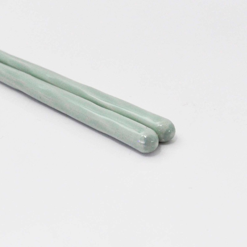 Kawai Kurabi Chopsticks, Dishwasher Safe, 9.1 inches (23 cm), Celadon,