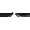 2pcs Side Rearview Mirror Trim ABS Carbon Fiber Color Wing