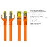 Good Connections Alcasa 8070R-050O 5m Cat7 S/FTP (S-STP) Orange networking