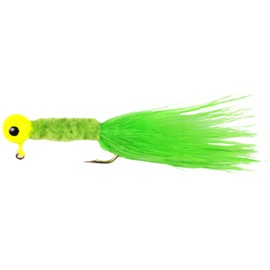 Berkley Johnson Beetle Bou Fishing Hard Bait, Chartreuse, 2in - 1/16 oz