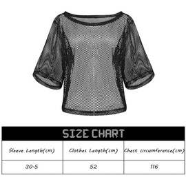 Aomig Women's 80s 90s Outfit, Black 80s Outfit, Party Accessories for Fancy Dress Costume, Carnival, 80s Women's Party Costumes, Women's Carnival Dress Set, Cosplay