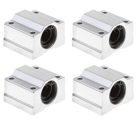 WINGONEER 4PCS SCS12UU Linear Motion Ball Bearing CNC Slide Bushing 36mm Length