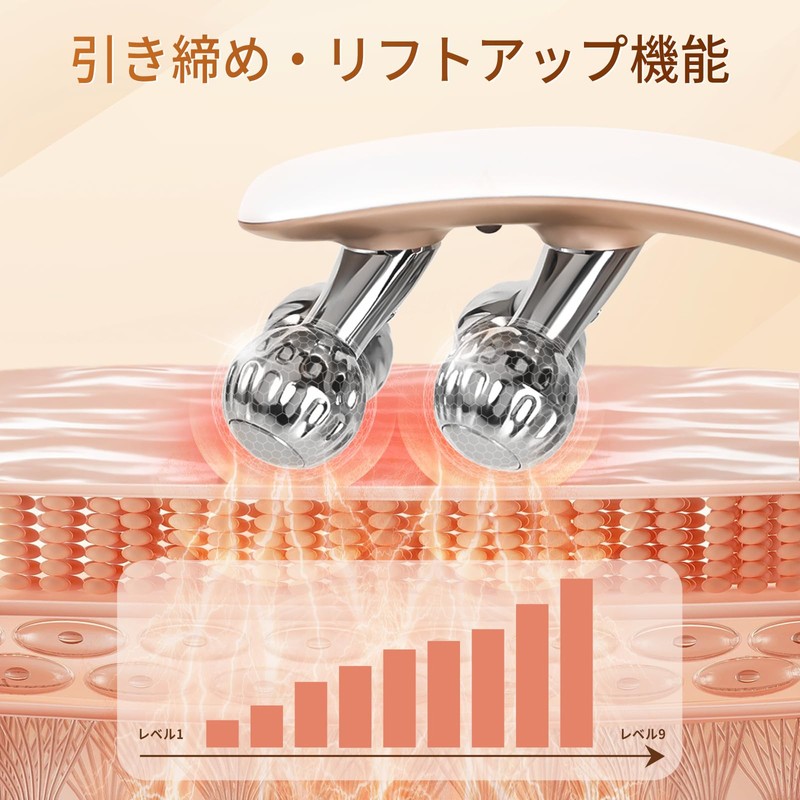 SZMDLX Facial Beauty Roller, 3D, Y-Shape, Skin Care Tool, Unisex,