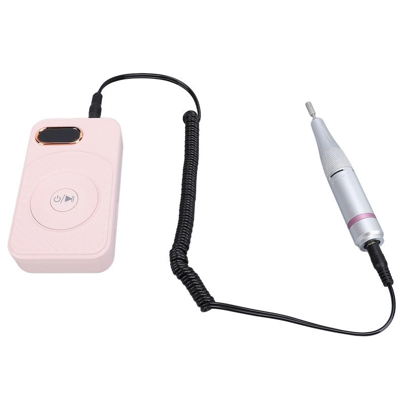 Nail Drill Machine Rechargeable Portable 0‑45000rpm LCD Display Electronic Nail