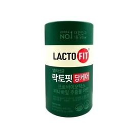Chong Kun Dang Health Lacto Fit Dang Care 2g x 60 packets x 1 container / 종근당건강 락토핏 당케어 2g x 60포 x 1통