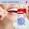 edel+white - Filo interdentale espandibile Superfloss, 25 m, con rivestimento