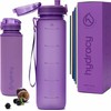 Hydracy Water Bottle with Time Marker - Large 32 oz