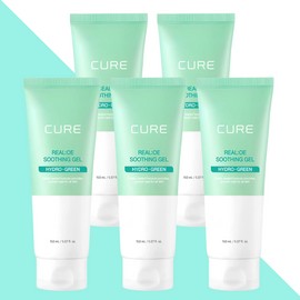 Kim Jeong-moon Aloe Cure Soothing Gel Skin Soothing 150mlX5 / 김정문 알로에 큐어 수딩젤 피부진정 150mlX5개