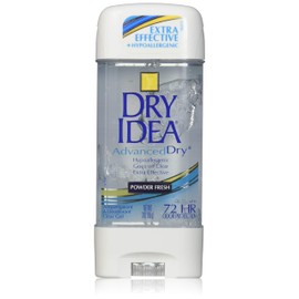 Dry Idea Powder Fresh Clear Gel Anti-Perspirant Deodorant 3oz Pack of 9