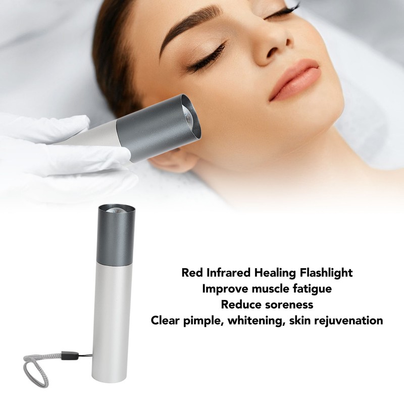 Red Infrared Healing Flashlight 3 Lights Handheld Healing Reduce Soreness