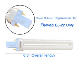 Flyercatch Spek Lighting 9 watt CFS BL350 Replacement Flyweb Light Bulbs Compatible EL-22