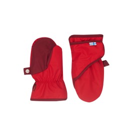 Finkid Lapanen Red Cabernet Wind & Waterproof Children's Winter Gloves