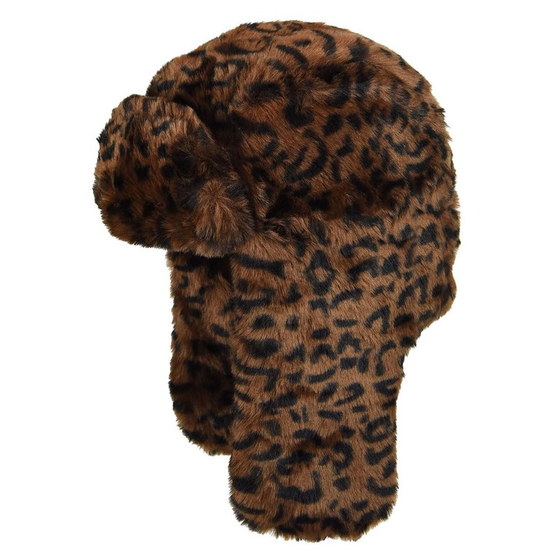 Kangol Leopard Trapper - Leopard/L Leopard, Large