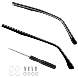 Healeved Universal Glasses Replacement Parts Glasses Legs for Glasses Replacement Arms for Glasses High Quality Glasses Legs for Replacement
