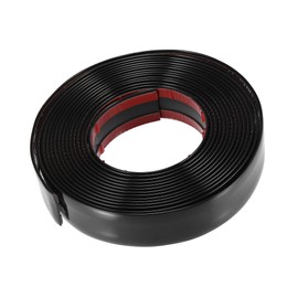 A ABSOPRO Car Door Edge Guards Strip 1-3/16in 30mm Wide 16.4ft 5m Length Black Item Replacement