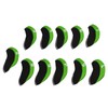 11Pcs/Set Number Golf Iron Headcover Neoprene Golf Club Iron Head