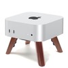 Real Wood Mount for Mac mini M4,M4 Pro 2024,Secure Durable
