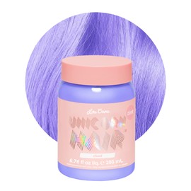 Lime Crime Tinte de pelo de unicornio, nube – azul Periwinkle – Ultra acondicionado, semipermanente, fórmula libre de daños – Vegano, libre de crueldad – 6 onzas líquidas