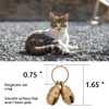 kcrygogo Copper Bell for Small Pet Collar 0.6 inch Bell