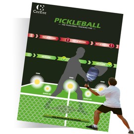 CeeEee Pickleball Training Aids Practice Skills Portable Pickleball Dink Pad Exercise Wall Poster Reusable