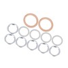 ACROPIX Oil Drain Plug Gaskets for Toyota Compatible Highlander 12pcs