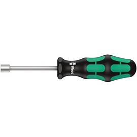 Wera Kraftform Plus 395 HO 3/8 Professional Nutdriver, 3 5/32 Shaft Length by Wera