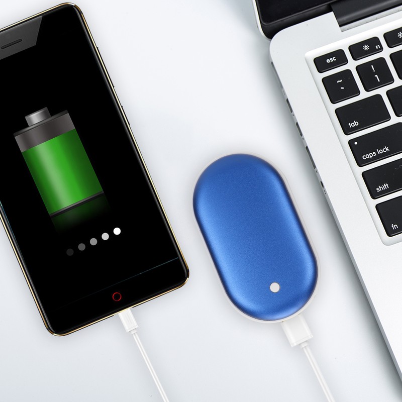 Multifunctional Portable Mini Hand Warmer 5200mAh Mobile Phone Charging Power