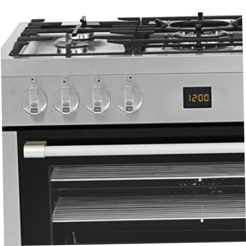 DOITOOL 8mm Diameter Gas Stove Knobs 6pcs Metal Knobs Replacement