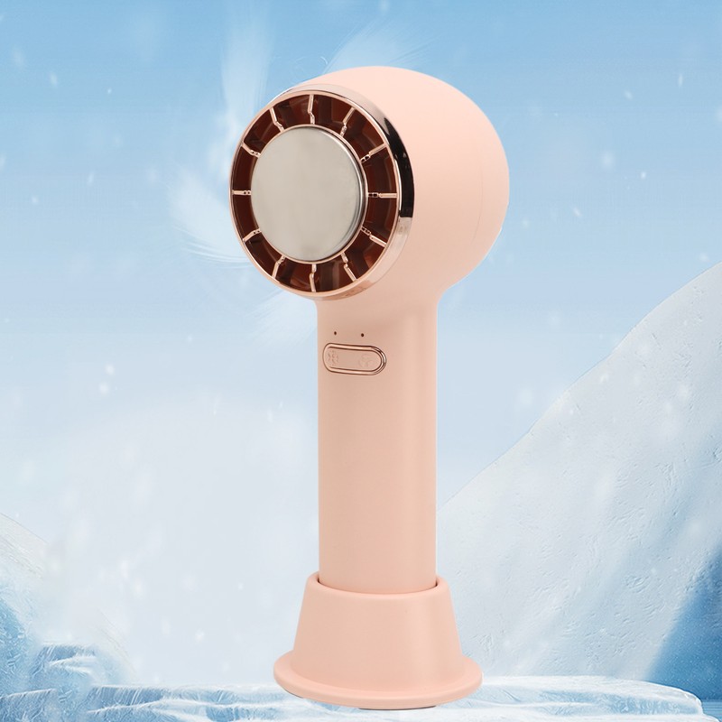 Mini Handheld Fan Portable USB Rechargeable Small Pocket Fan with