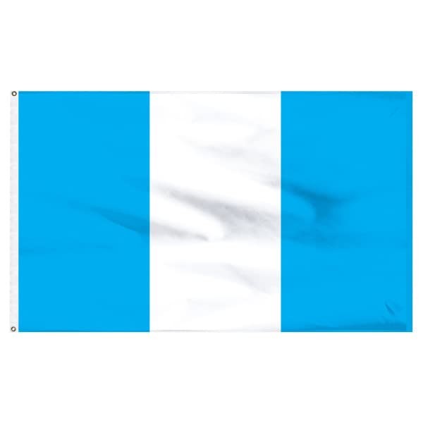 Guatemala 5' x 8' Nylon Flag - No Seal