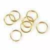 Unbranded 100 pcs Gold Plated Open Jump Rings – 9mm