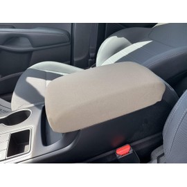 Auto Console Covers- Fits The Lexus NX 300 2015-2021 Center Console Armrest Cover Waterproof Neoprene Fabric - Tan