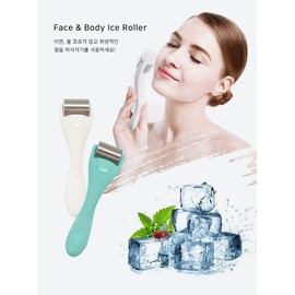 See detailed description Ice Roller Cooling Massager Stick Face Heat Reduction Face Roller Cooler Color / 아이스롤러 쿨링 마사지기 스틱 얼굴열내리기 페이스 롤러 쿨러 컬러