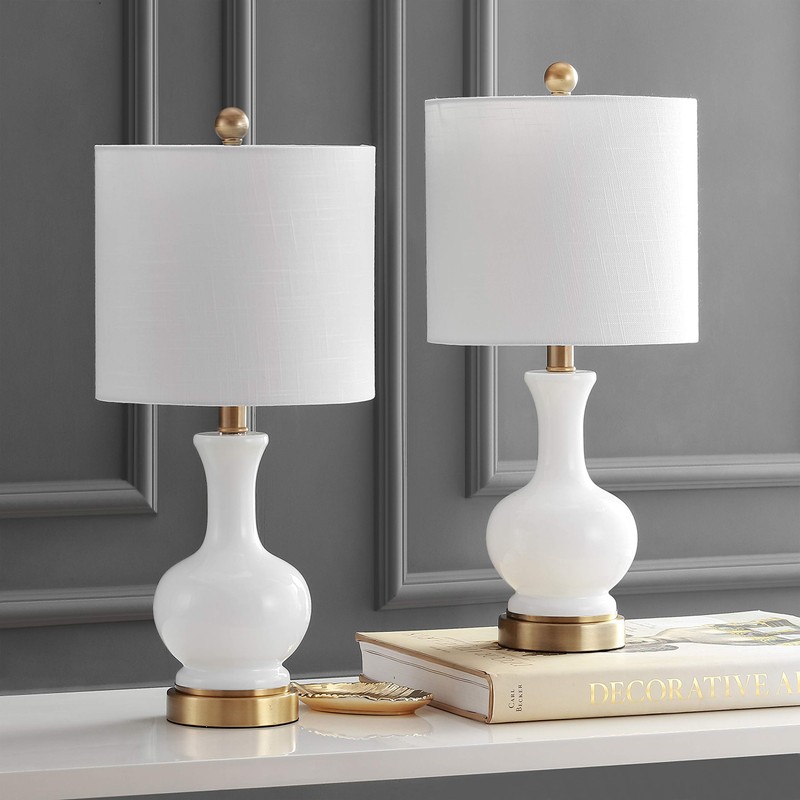 JONATHAN Y JYL4033A-SET2 Set of 2 Table Lamps Cox 22"