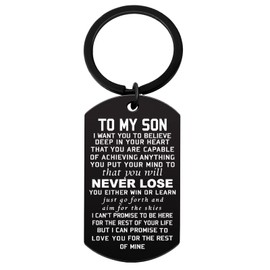 Ibiwe Ibiwe Men For Later Items Christmas Gifts For Son From Mom Dad Teens Stocking Stuffers For Men Teen Boys Kids Gifts Son Birthday Keychain Teens Stocking Stuffers For Teen Boys