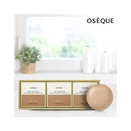Ozegge 오제끄 단독 오색황토 발효한방비누 18종 + 레오파드 스파백 증정 (색상 랜덤) Ozeke Exclusive Five Color Yellow Clay Fermented Herbal Soap 18 Types + Free Leopard Spa Bag (Color Random)