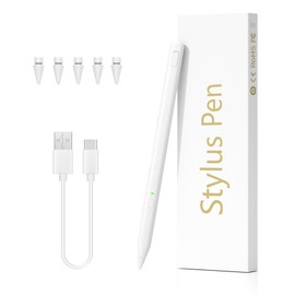 Rpanle Stylus Pen for i-Pad 2018-2025 with Fast Charging Performance Palm Rejection and Tilt Sensitivity, Stylus Pencil for i-Pad 10/9/8/7/6, i-Pad Pro 11"/12.9", i-Pad Air 5/4/3, i-Pad Mini 5/6