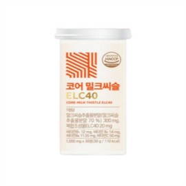 Core Milk Thistle ELC40, 4 / 코어 밀크씨슬 ELC40, 4개