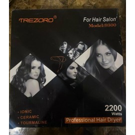 Trezoro Secador De Cabello Profesional Trezoro