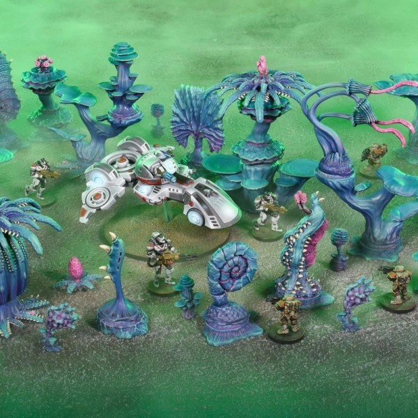 Mantic Terrain Crate - Sci-fi Terrain: Katakan IX