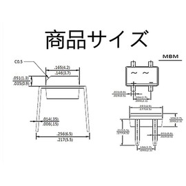 Bridge Rectifier 0.5A 1000V MB10M Bridge Diode Diode Rectifier Backflow Prevention Diode Electronic Work Parts
