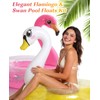 HeySplash Pool Floats, Pool Floaties Inflatable Pool Tubes Rafts for